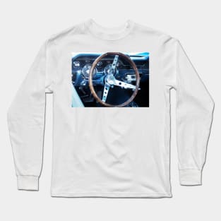 Steering wheel US car classic Long Sleeve T-Shirt